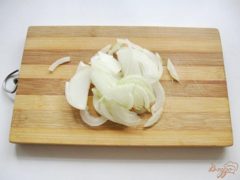 Фото приготовление рецепта: Салат из жареных кабачков и картофеля шаг №2