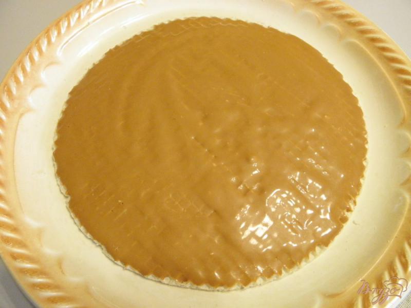 Фото приготовление рецепта: Тортик из вафельных коржей шаг №2