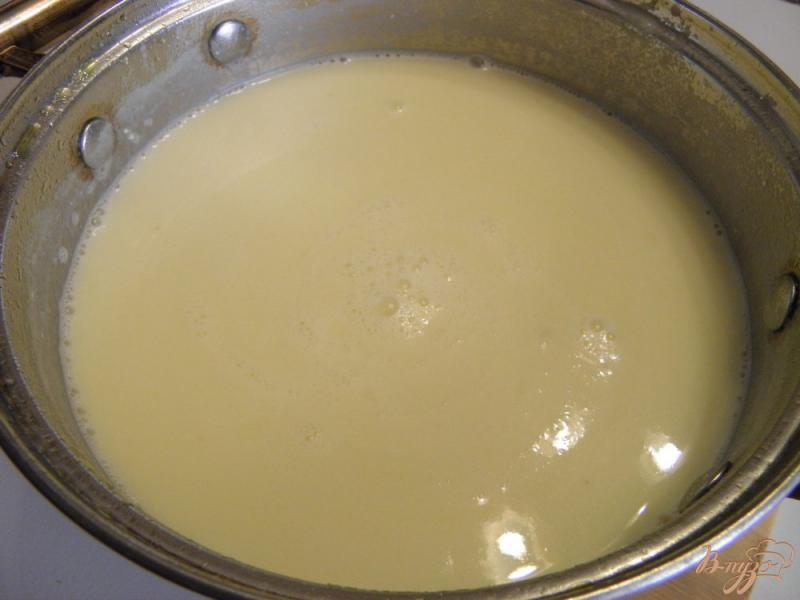 Фото приготовление рецепта: Суп-пюре сырный с укропом шаг №7
