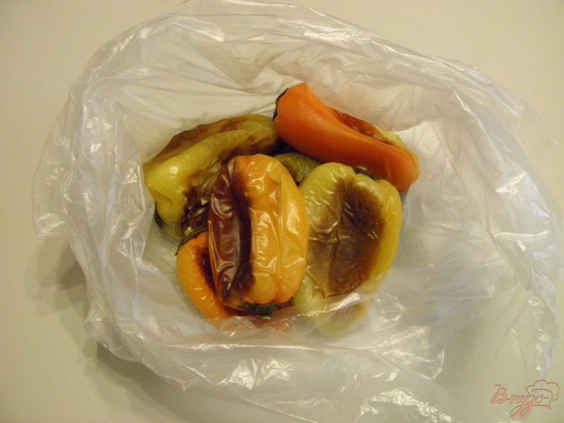 Фото приготовление рецепта: Болгарский перец запеченный в духовке шаг №5