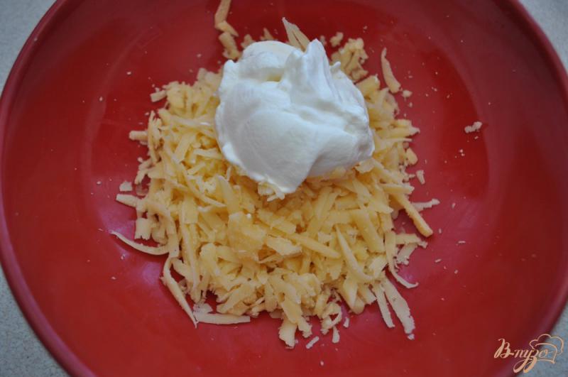 Фото приготовление рецепта: Жареный лаваш с сыром шаг №1