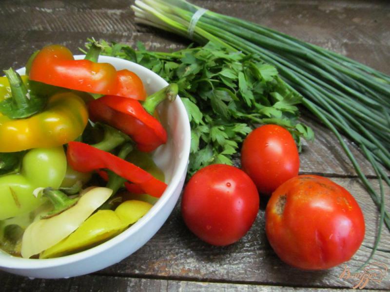 Фото приготовление рецепта: Заморозка овощей для омлета шаг №2