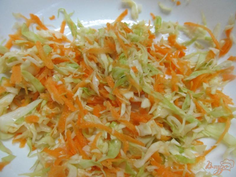 Фото приготовление рецепта: Капустный салат с мясом шаг №1