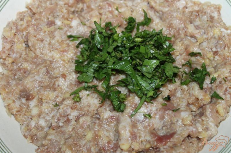 Фото приготовление рецепта: Свиные котлеты с начинкой из летних овощей шаг №1