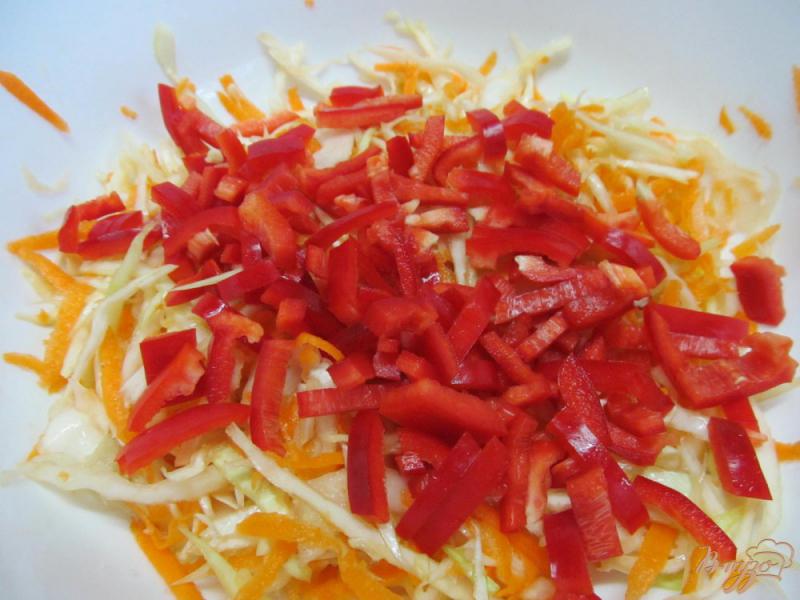 Фото приготовление рецепта: Хефтябечяр - салат из овощей шаг №2