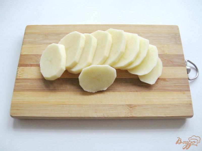 Фото приготовление рецепта: Запеканка из картофеля с кабачками шаг №2