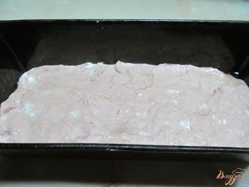 Фото приготовление рецепта: Малиновый хлеб шаг №5
