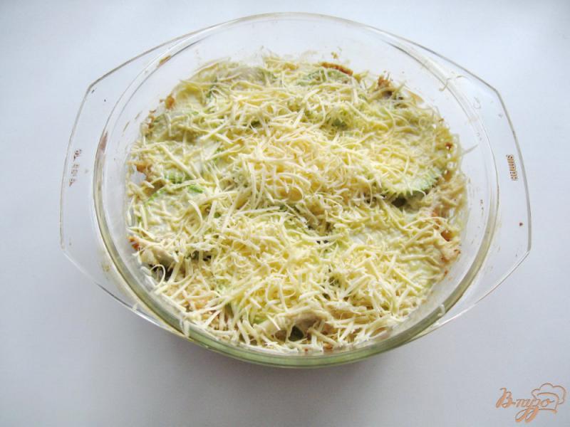 Фото приготовление рецепта: Запеканка из картофеля с кабачками шаг №11