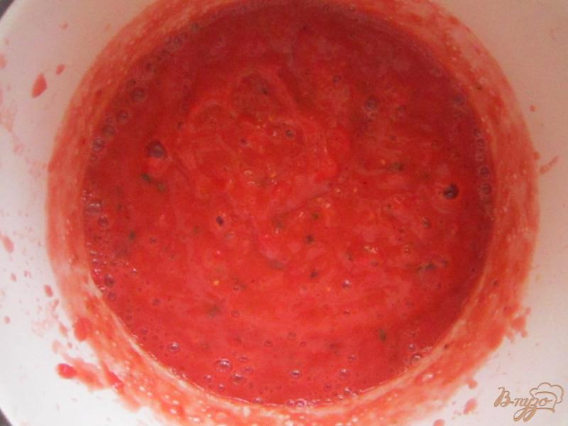 Фото приготовление рецепта: Замороженные помидоры на зиму шаг №3