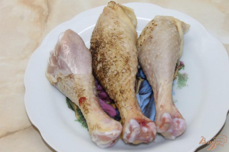 Фото приготовление рецепта: Куриные ножки в медово - горчичном соусе шаг №1