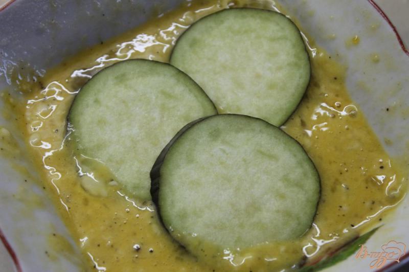 Фото приготовление рецепта: Быстрая закуска из баклажан с начинкой шаг №3