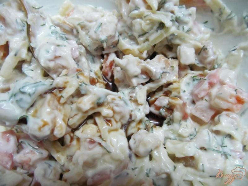 Фото приготовление рецепта: Салат на баклажане шаг №6