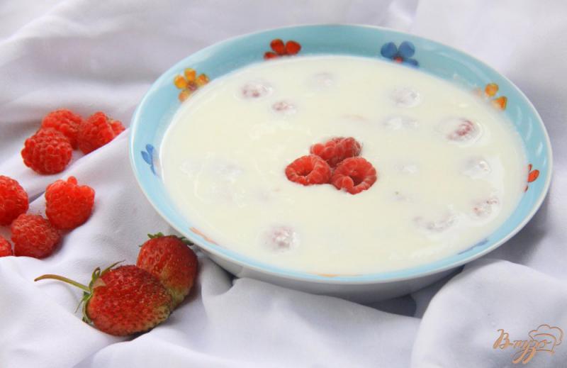 Фото приготовление рецепта: Домашний йогурт в мультиварке шаг №3