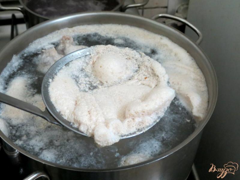Фото приготовление рецепта: Украинский борщ с фасолью шаг №2