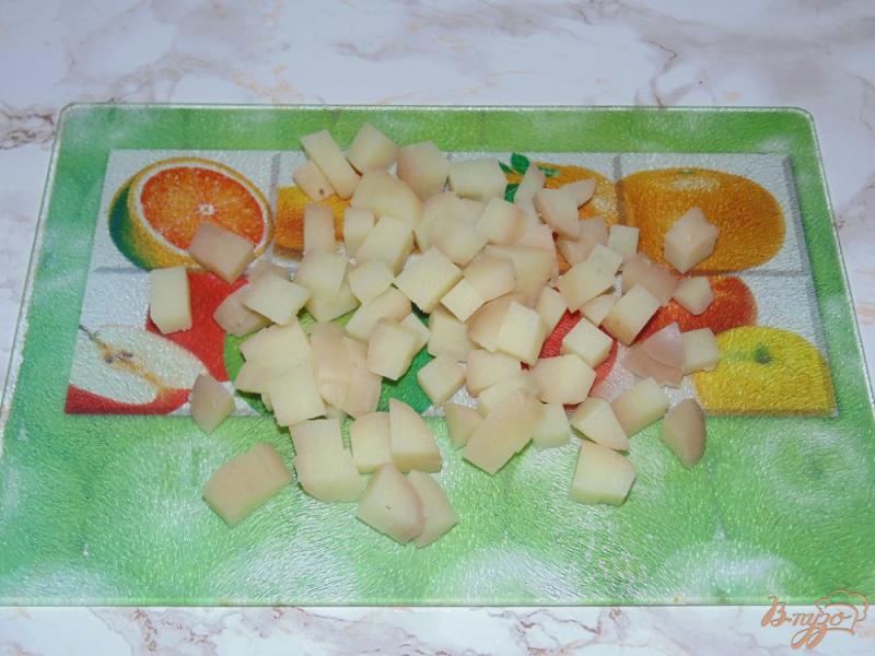Фото приготовление рецепта: Картофельный салат с говядиной шаг №2