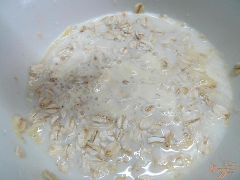 Фото приготовление рецепта: Котлеты в кляре из сыра с овсянкой шаг №2