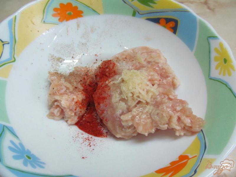 Фото приготовление рецепта: Котлеты в кляре из сыра с овсянкой шаг №3