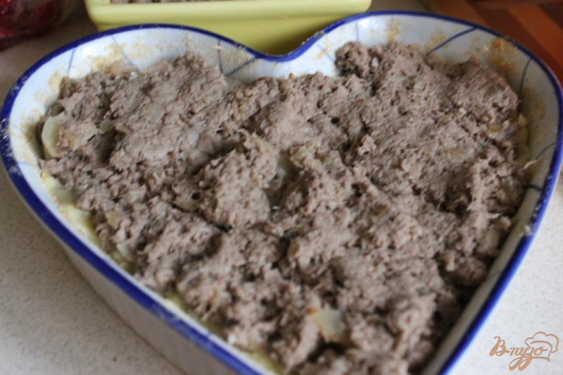 Фото приготовление рецепта: Картофельная запеканка с говядиной шаг №10