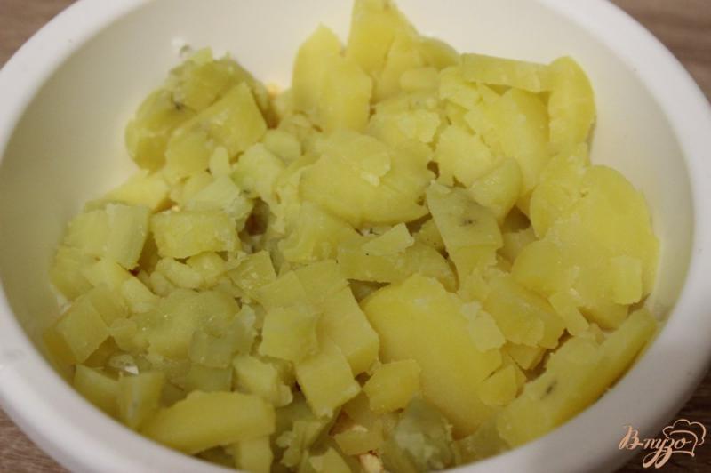 Фото приготовление рецепта: Картофельный салат по-сельски шаг №3