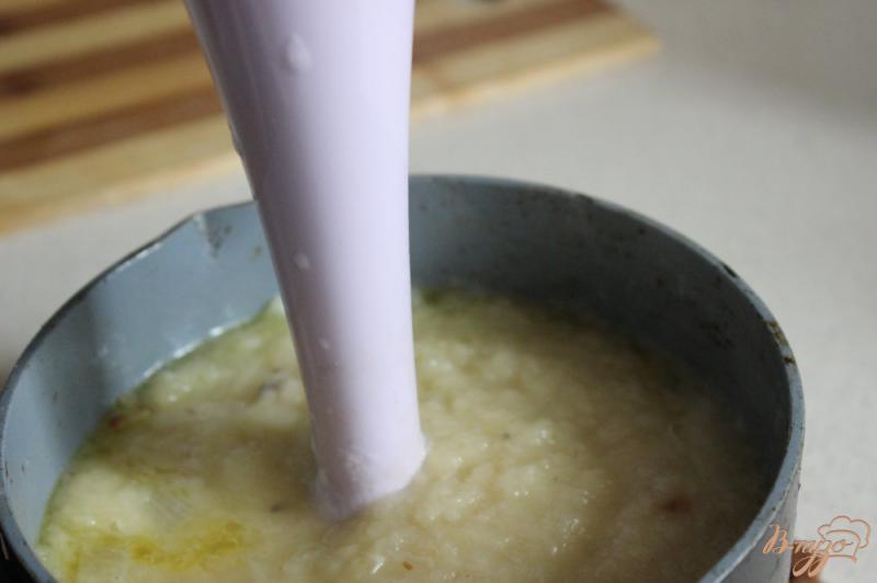 Фото приготовление рецепта: Крем-суп из топинамбура шаг №9