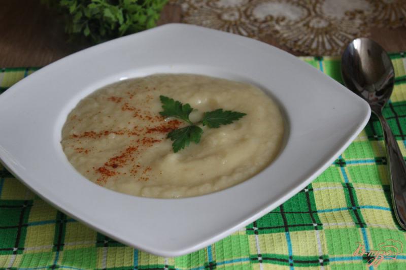 Фото приготовление рецепта: Крем-суп из топинамбура шаг №10