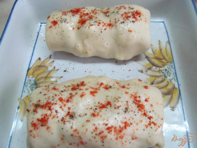 Фото приготовление рецепта: Пирожки с начинкой из жареного яйца шаг №11