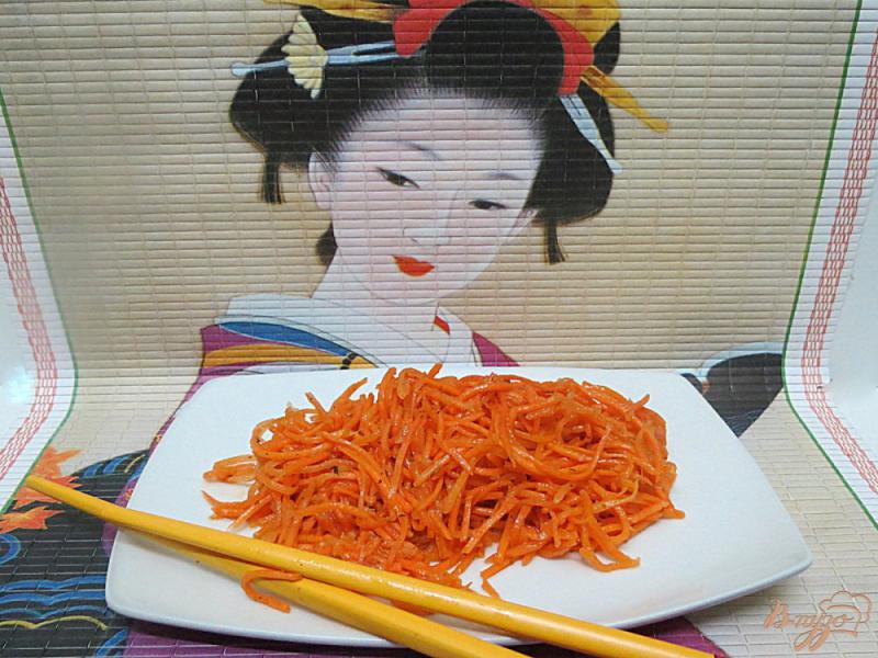 Фото приготовление рецепта: Морковь по-корейски шаг №7
