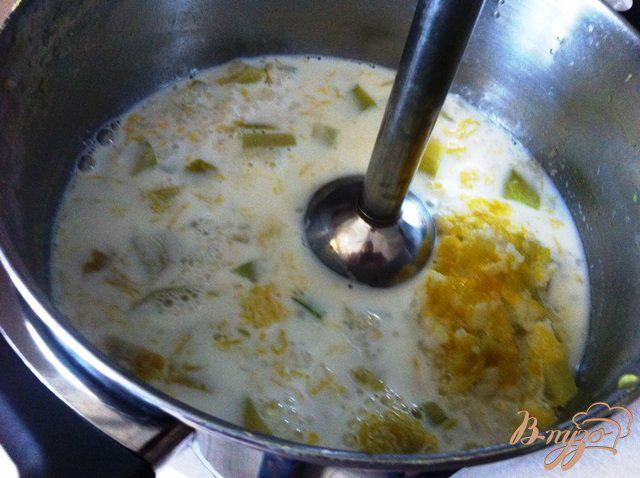 Фото приготовление рецепта: Молочный суп для маленьких шаг №7