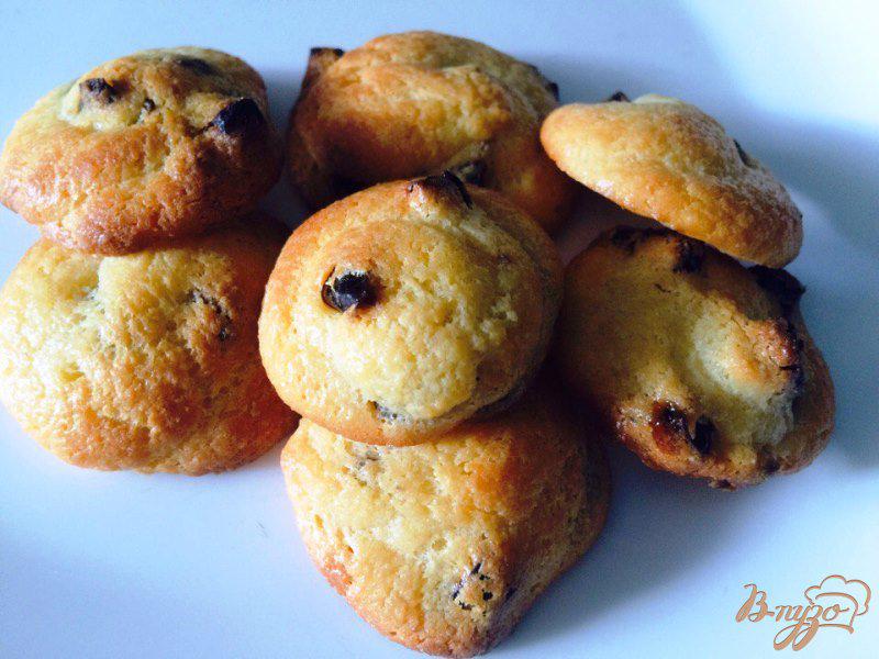 Фото приготовление рецепта: Детское творожное печенье с черносливом шаг №7
