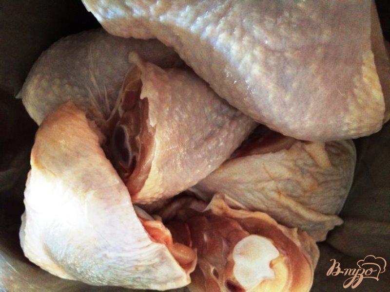 Фото приготовление рецепта: Курица  в кефирно-соевом маринаде шаг №1