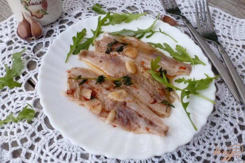 Фото приготовление рецепта: Рыба,маринованная по-итальянски шаг №8