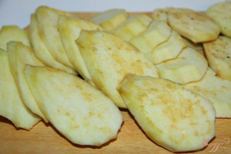 Фото приготовление рецепта: Закуска из баклажан с помидорами шаг №1