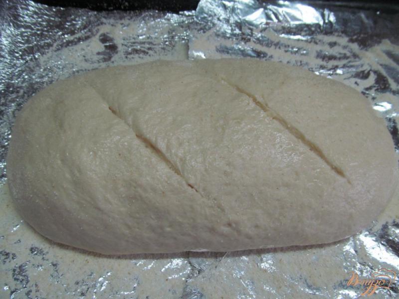 Фото приготовление рецепта: Белый хлеб с медом шаг №6