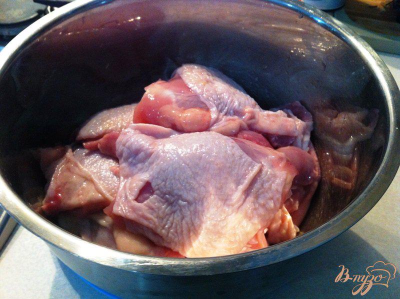 Фото приготовление рецепта: Куриные бедрышки в горчичном соусе шаг №1