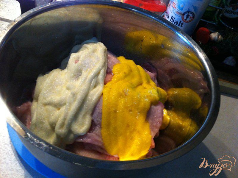Фото приготовление рецепта: Куриные бедрышки в горчичном соусе шаг №2