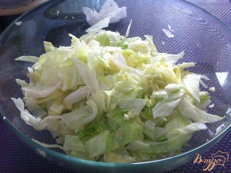Фото приготовление рецепта: Овощной салат шаг №2