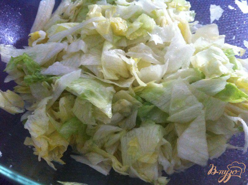 Фото приготовление рецепта: Овощной салат шаг №3