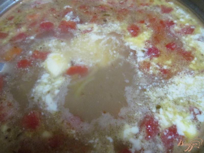 Фото приготовление рецепта: Овощной суп с чечевицей шаг №5