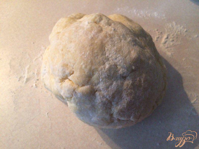 Фото приготовление рецепта: Печенье из творожного теста с сахаром шаг №4