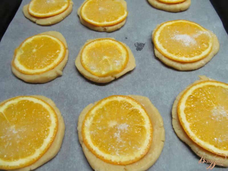 Фото приготовление рецепта: Апельсиновое печенье шаг №5