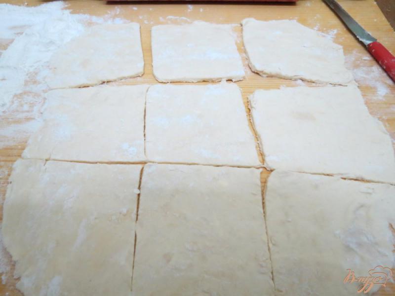 Фото приготовление рецепта: Пирожки  с мясом из теста рубленого в комбайне шаг №7