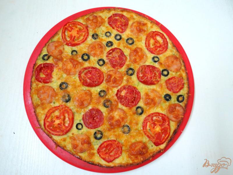 Фото приготовление рецепта: Пицца кабачковая шаг №6