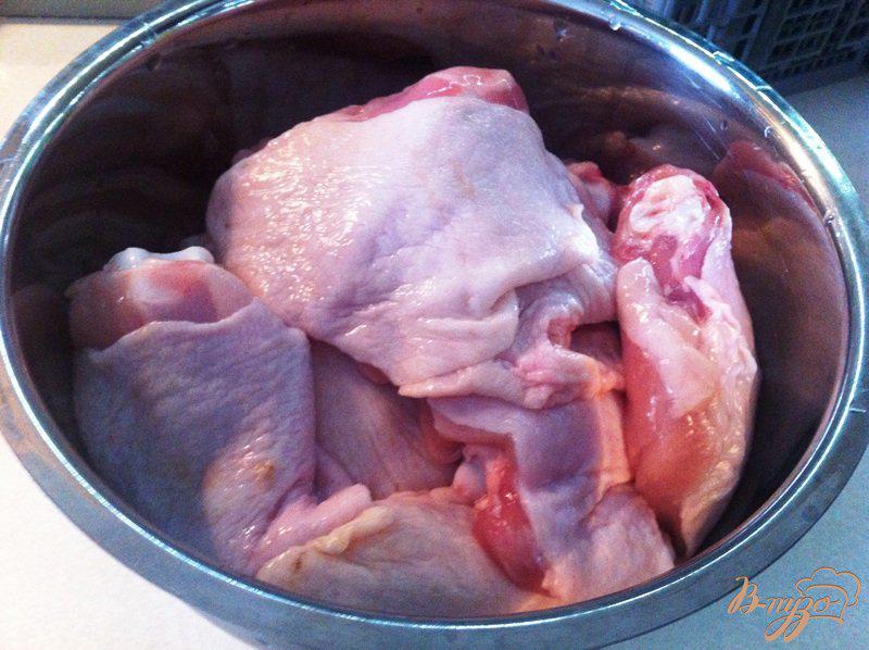 Фото приготовление рецепта: Куриные бедрышки, запеченные в духовке шаг №1