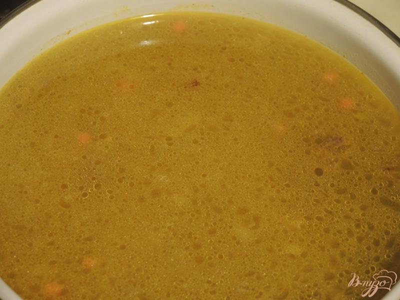 Фото приготовление рецепта: Суп макароны по-флотски шаг №5