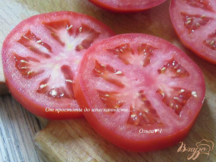 Фото приготовление рецепта: Закуска из помидора с тунцом шаг №3