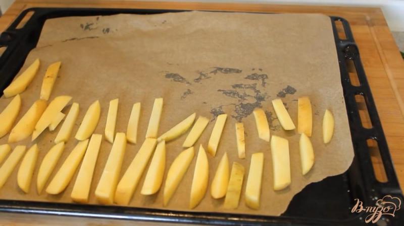 Фото приготовление рецепта: Фаршированный перец с картофелем фри шаг №1