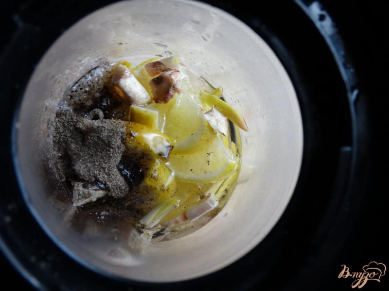 Фото приготовление рецепта: Куриные голени в лаймово-чесночном маринаде шаг №3