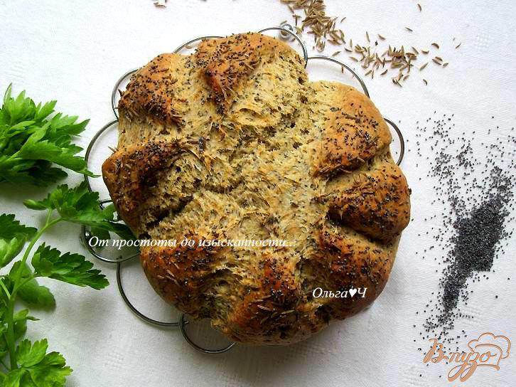 Фото приготовление рецепта: Хлеб с маком от А. Селезнева шаг №6