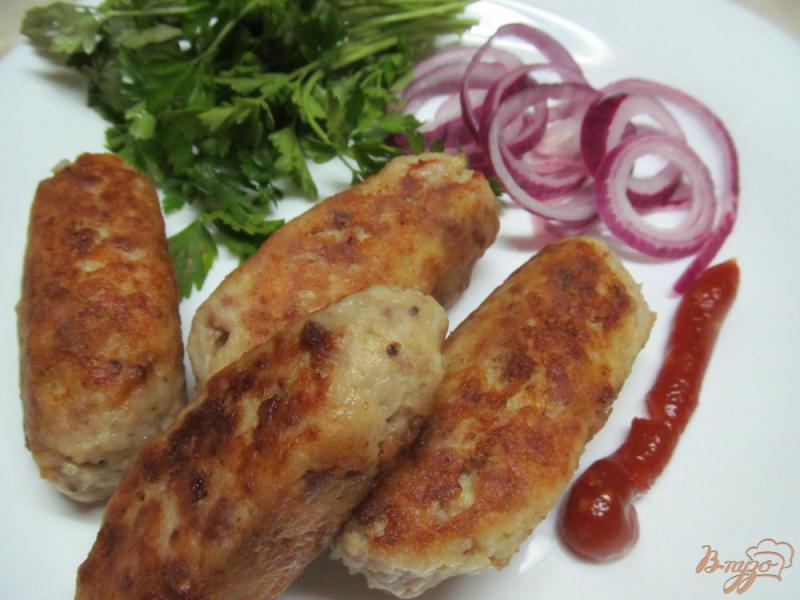 Фото приготовление рецепта: Армянские свиные колбаски шаг №6