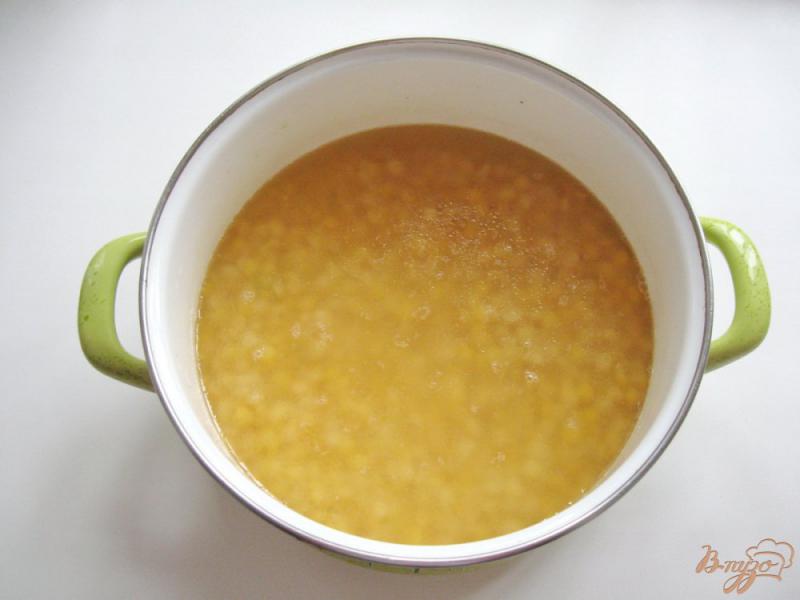 Фото приготовление рецепта: Гороховый суп с тыквой шаг №2